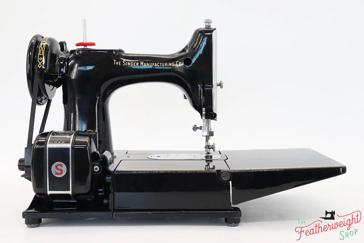 Singer Featherweight 222K Red 'S' Sewing Machine, ER317***