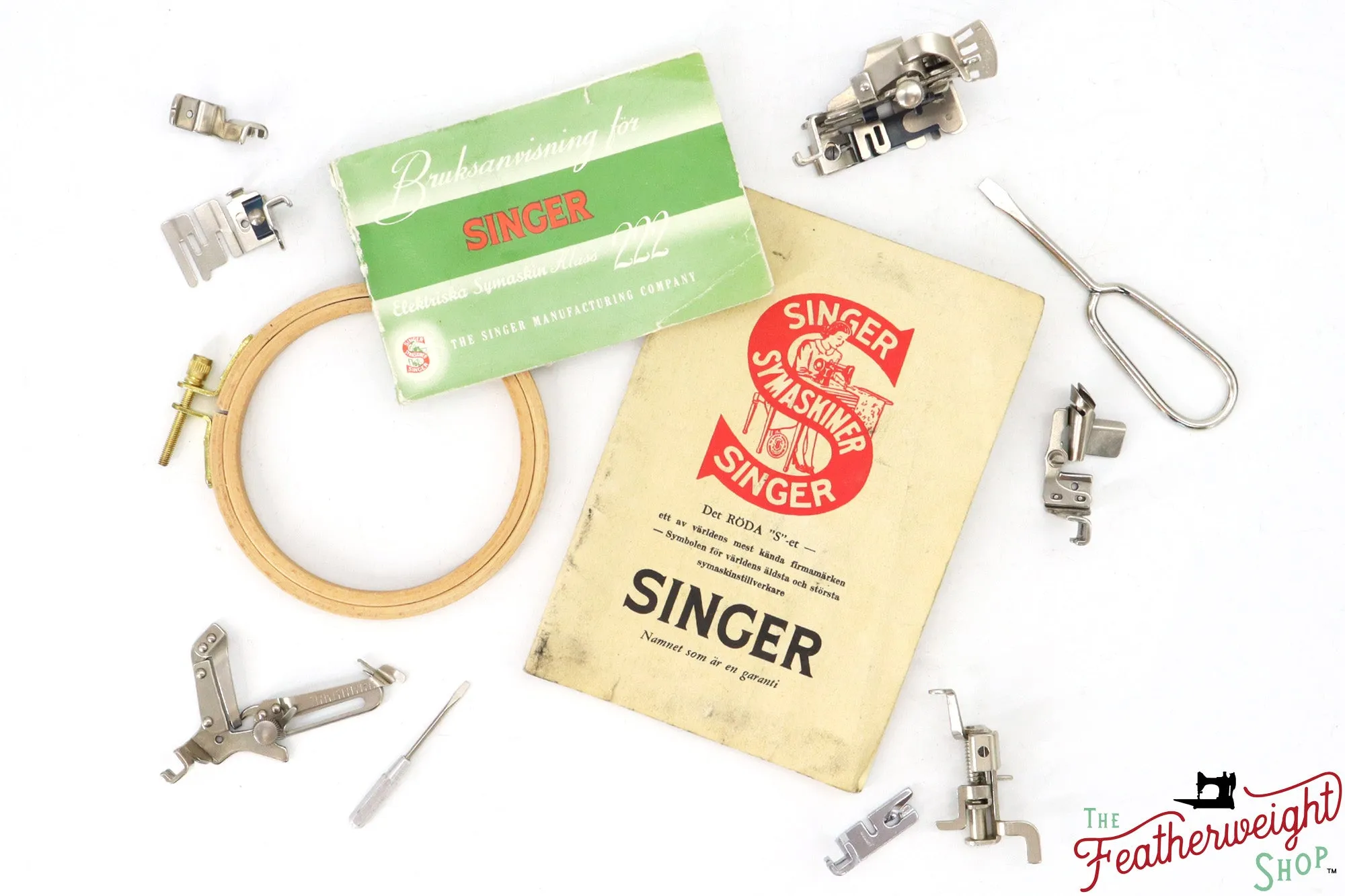 Singer Featherweight 222K Sewing Machine - EJ26917*, 1953 - Sweden