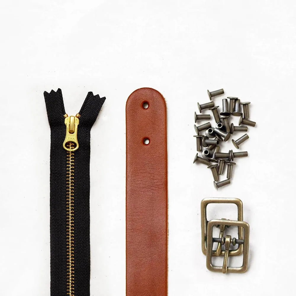 Slabtown - Chestnut Leather   Hardware Kit