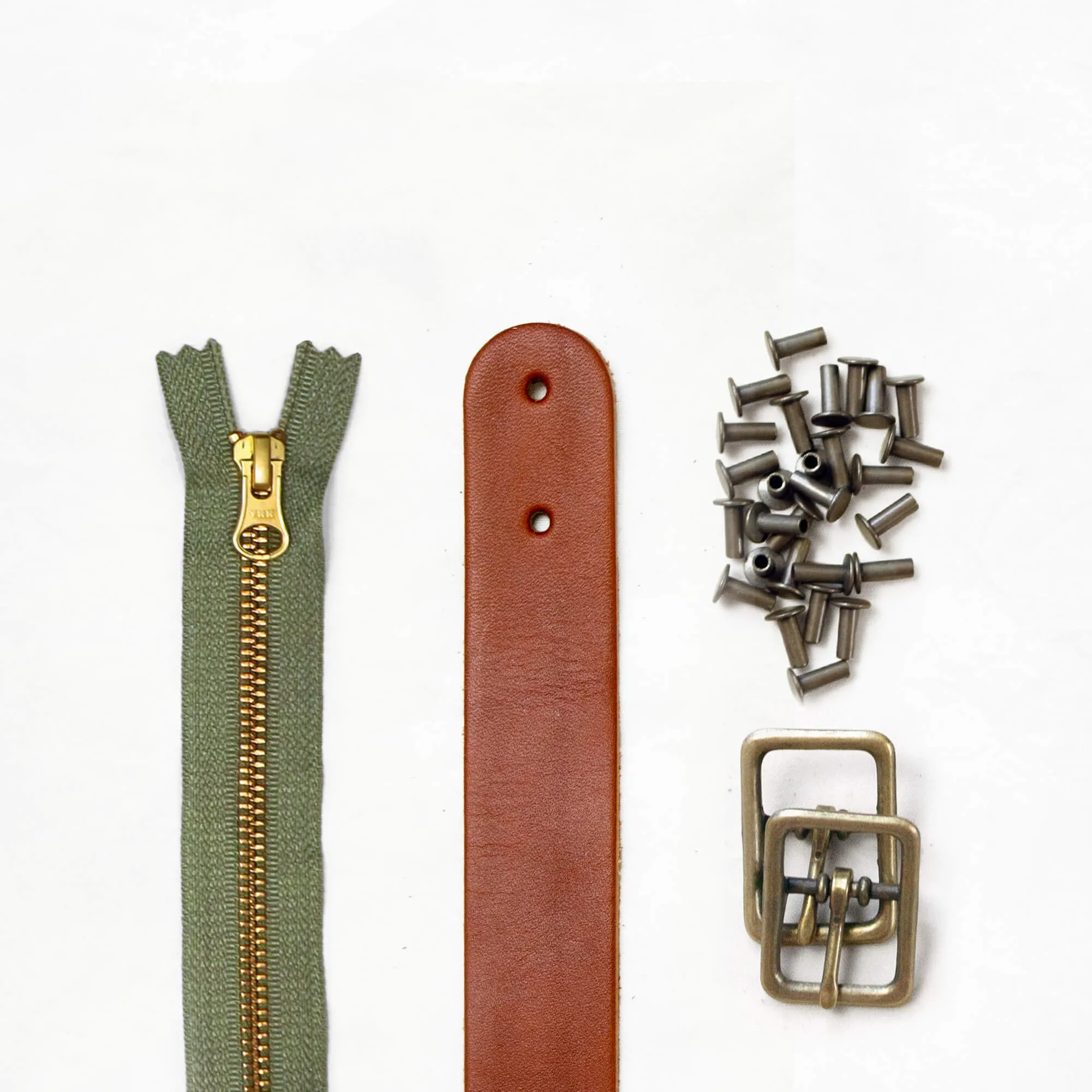 Slabtown - Chestnut Leather   Hardware Kit