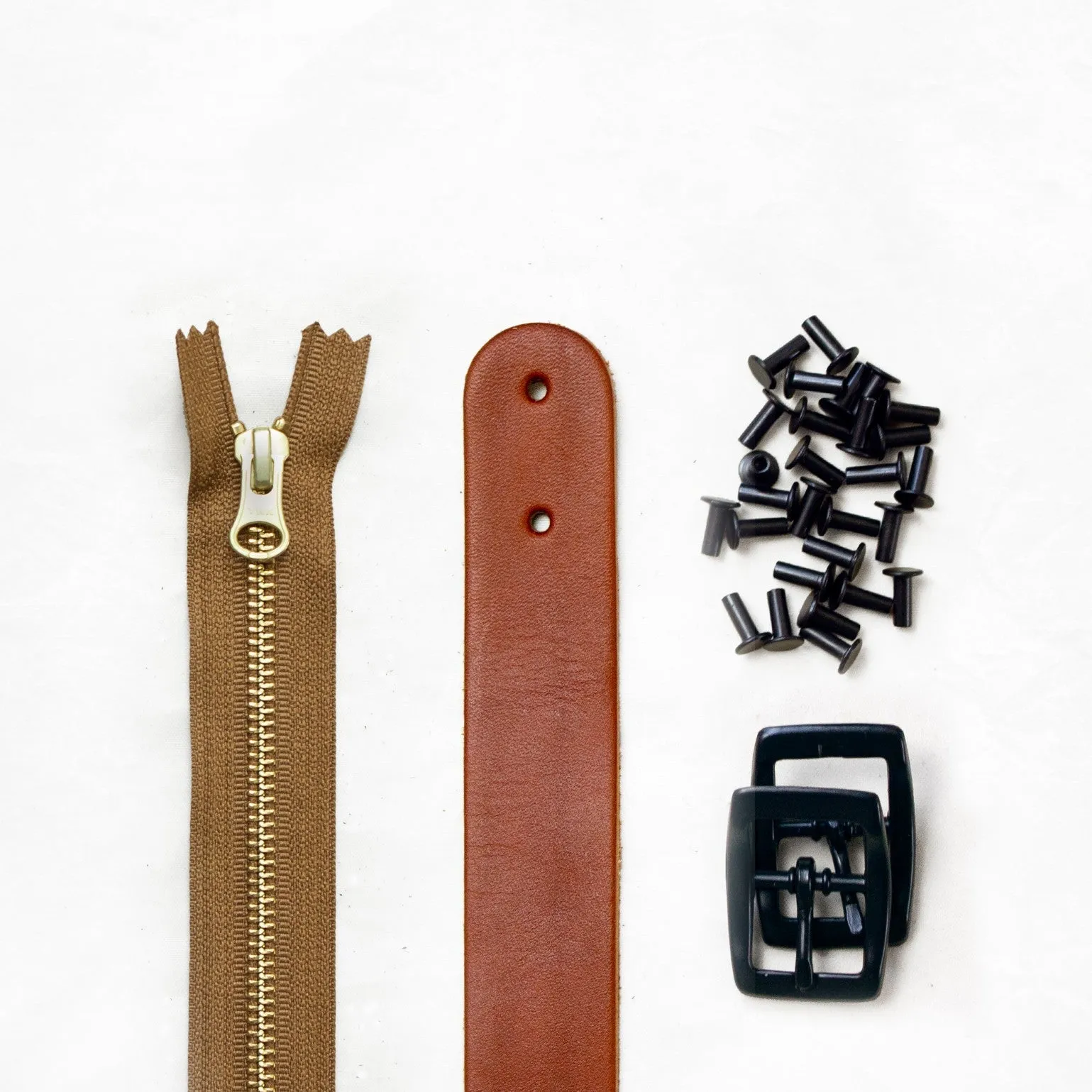 Slabtown - Chestnut Leather   Hardware Kit