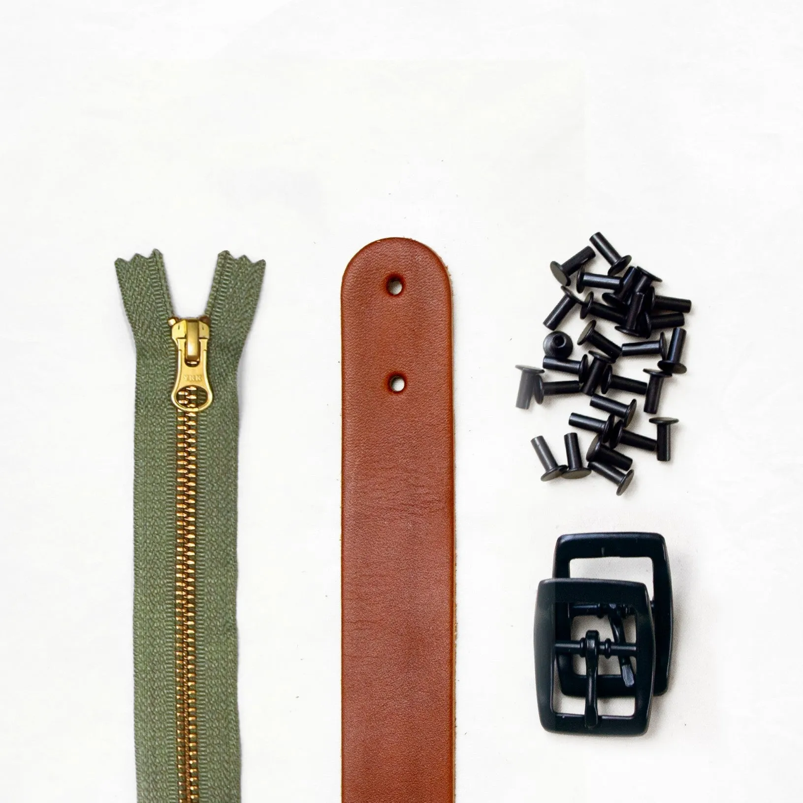 Slabtown - Chestnut Leather   Hardware Kit