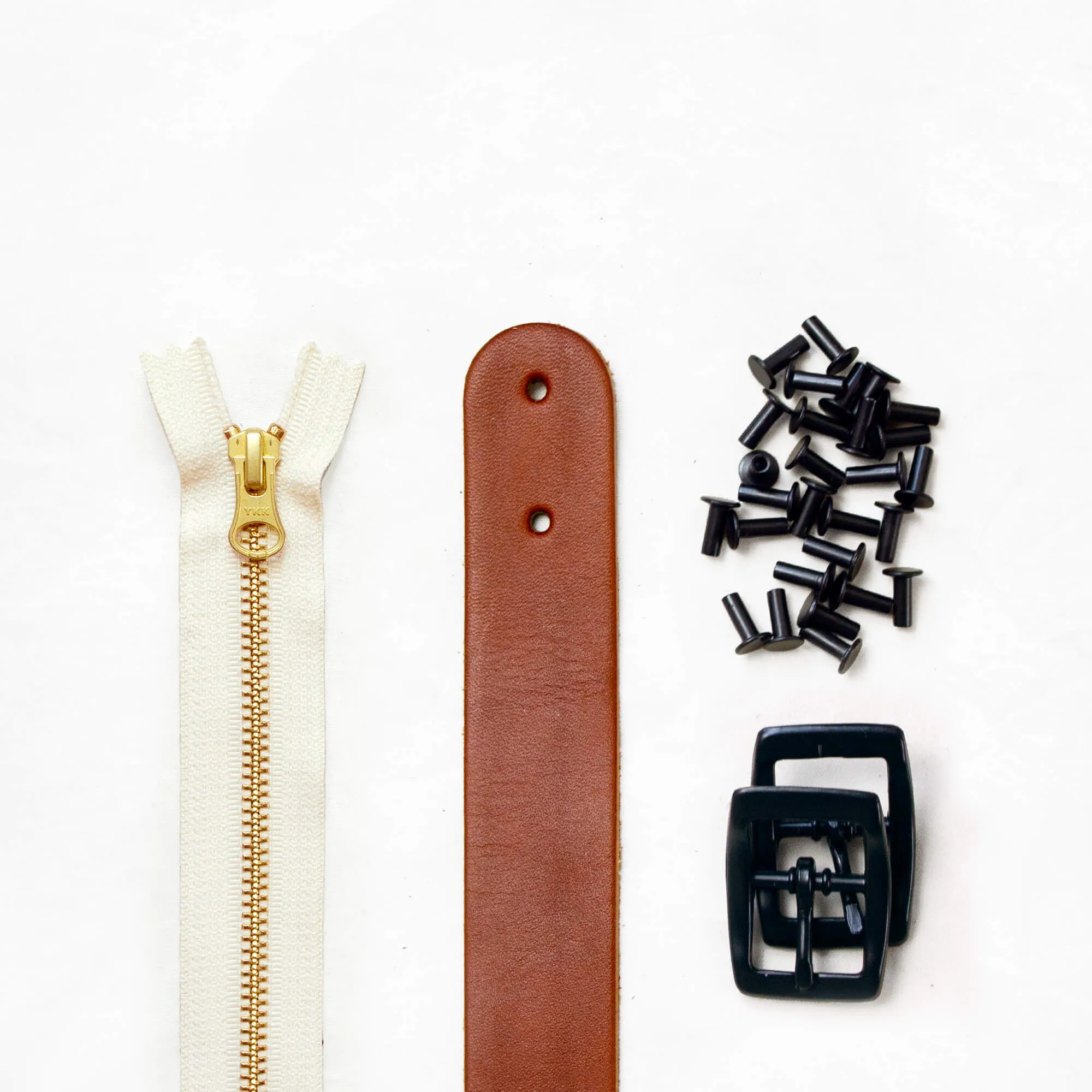 Slabtown - Chestnut Leather   Hardware Kit