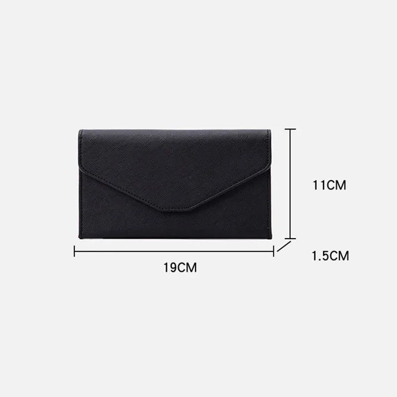 Slim Multifunctional Travel Document Pouch RFID Passport Holder