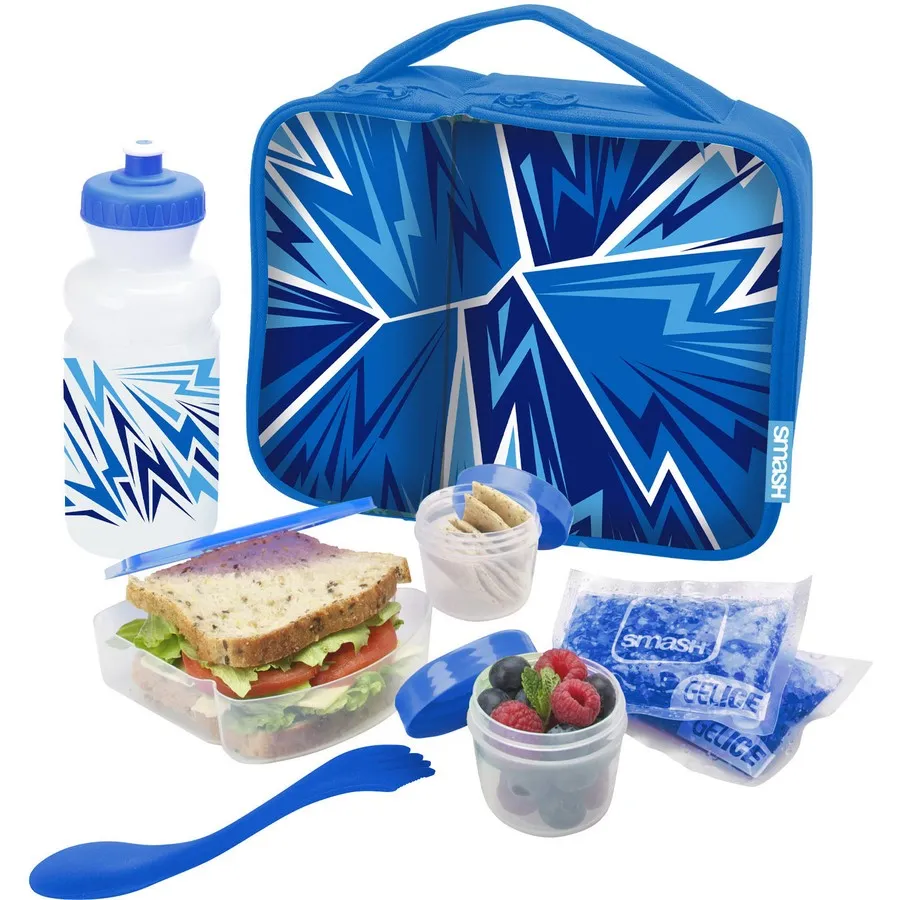 Smash 8 Piece Pack/Complete Lunch Solution / Harmful Bacteria Protection