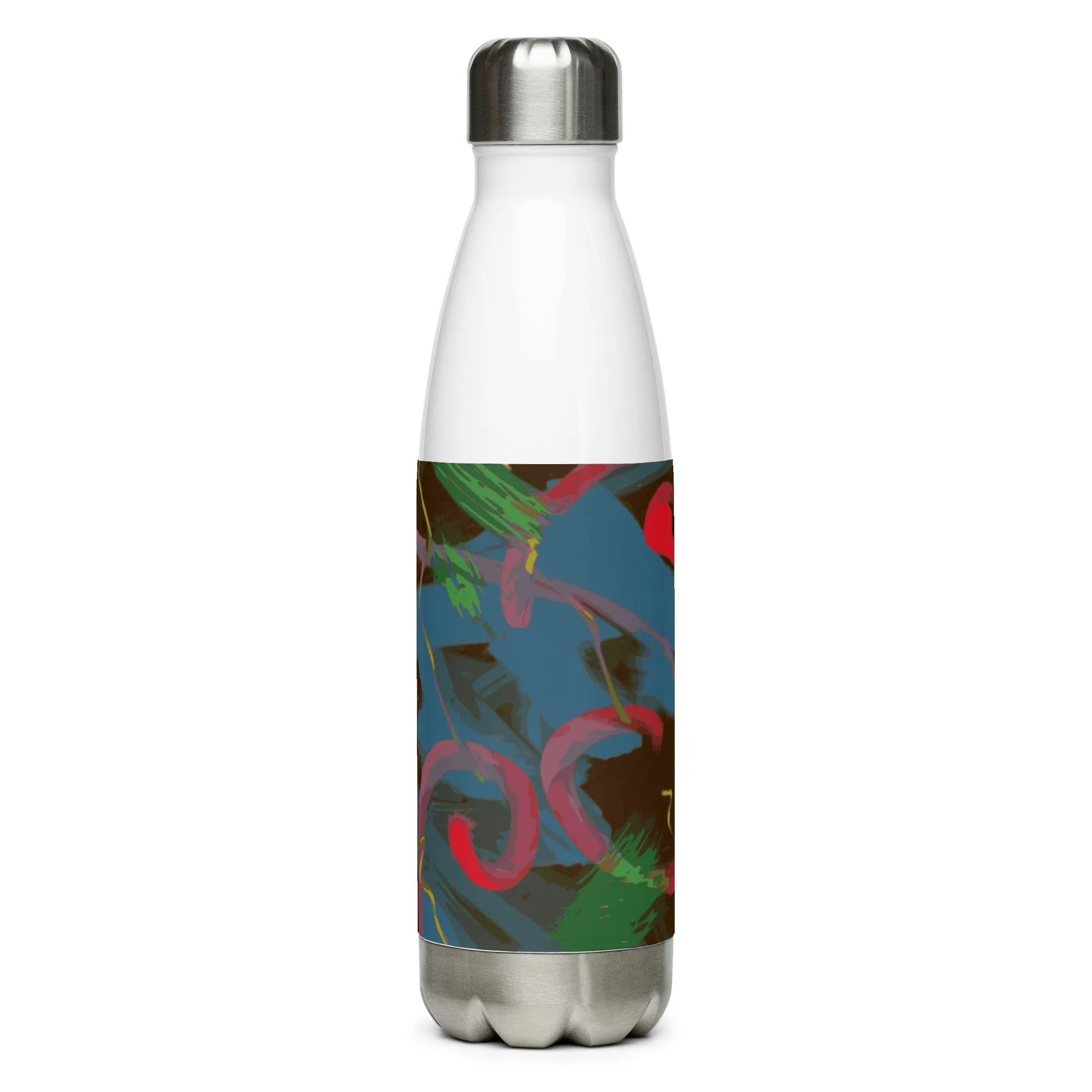 Stainless steel water bottle artist