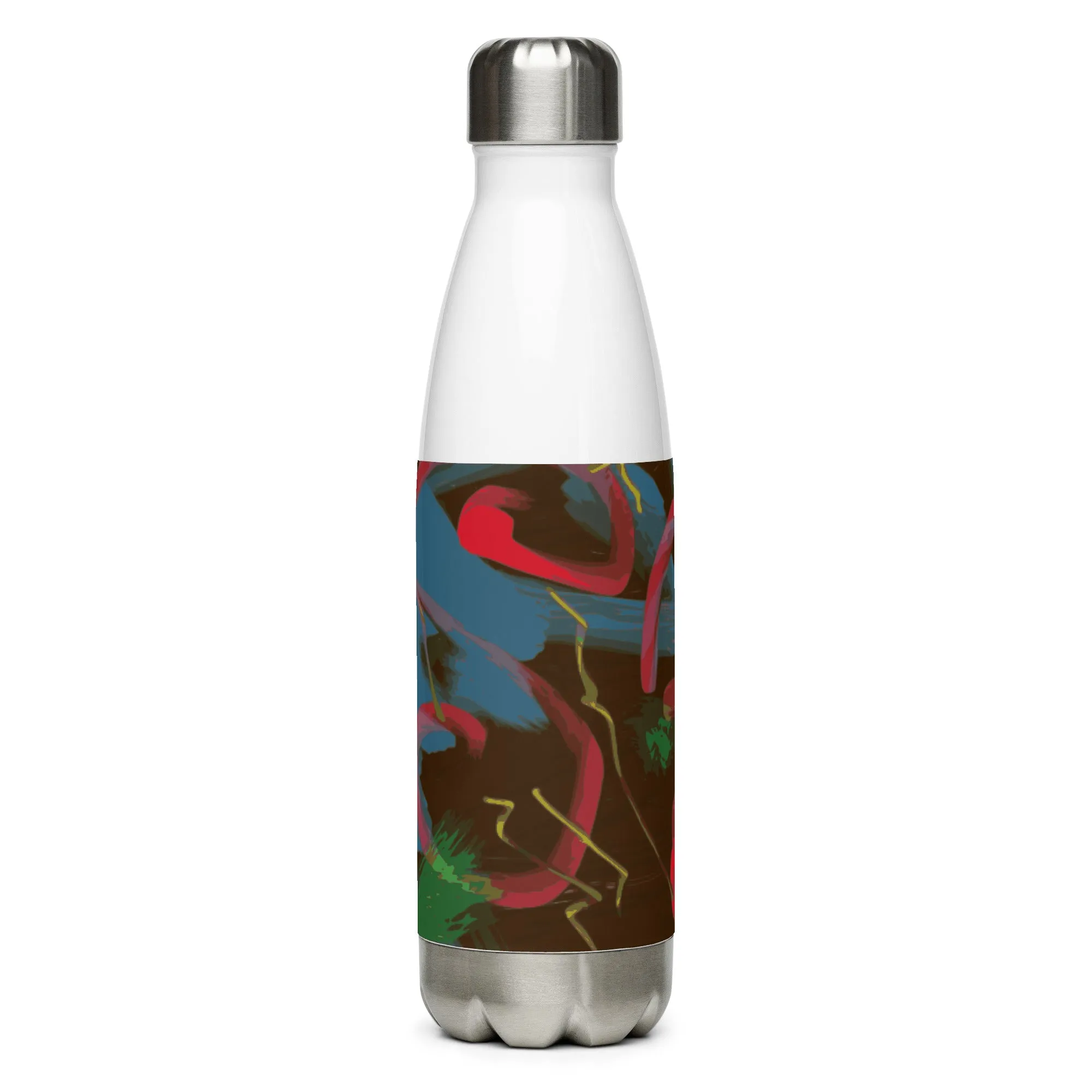 Stainless steel water bottle artist