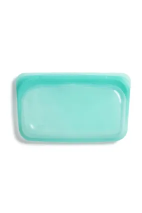 Stasher Reusable Silicone Bag - SNACK Aqua