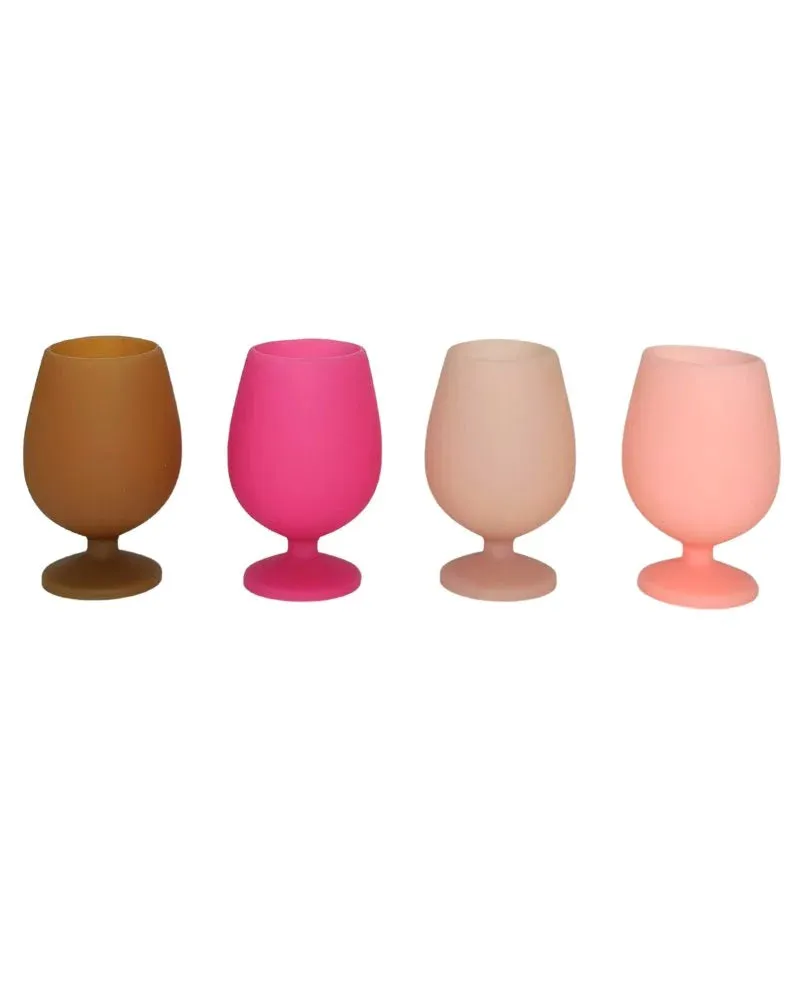 Stemm | Unbreakable Silicone Wine Glasses | Set of 4