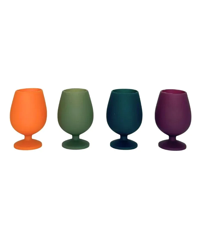 Stemm | Unbreakable Silicone Wine Glasses | Set of 4