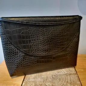 Storm Snake Print Laptop Bag