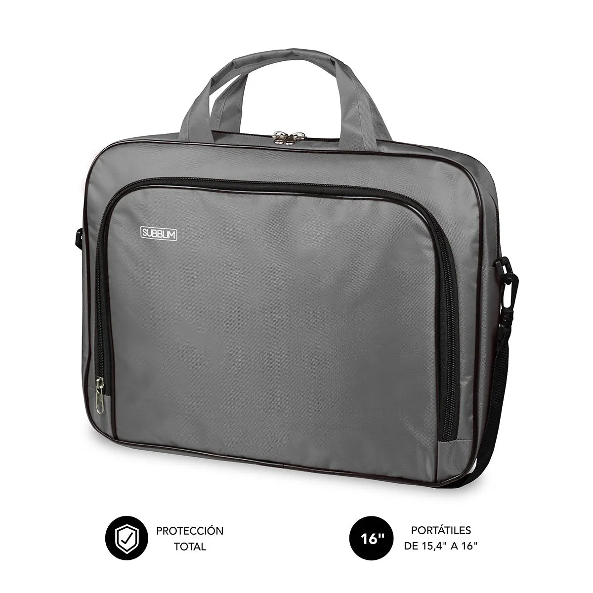 Subblim Oxford Laptop Bag 15,4-16" Grey Sub-Lb-1Olb051