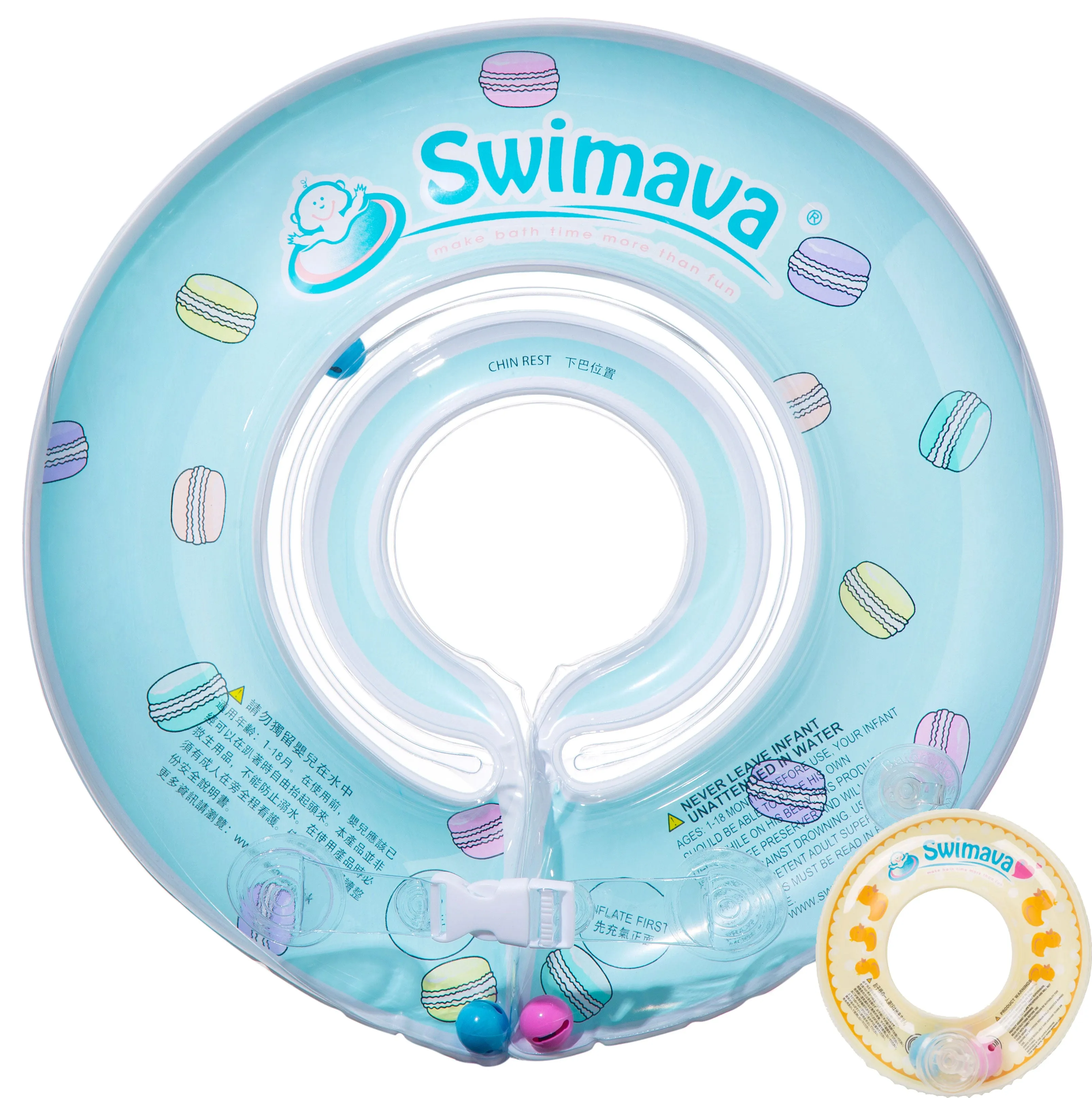 Swimava G1 Starter Baby Neck Float - Macaroons