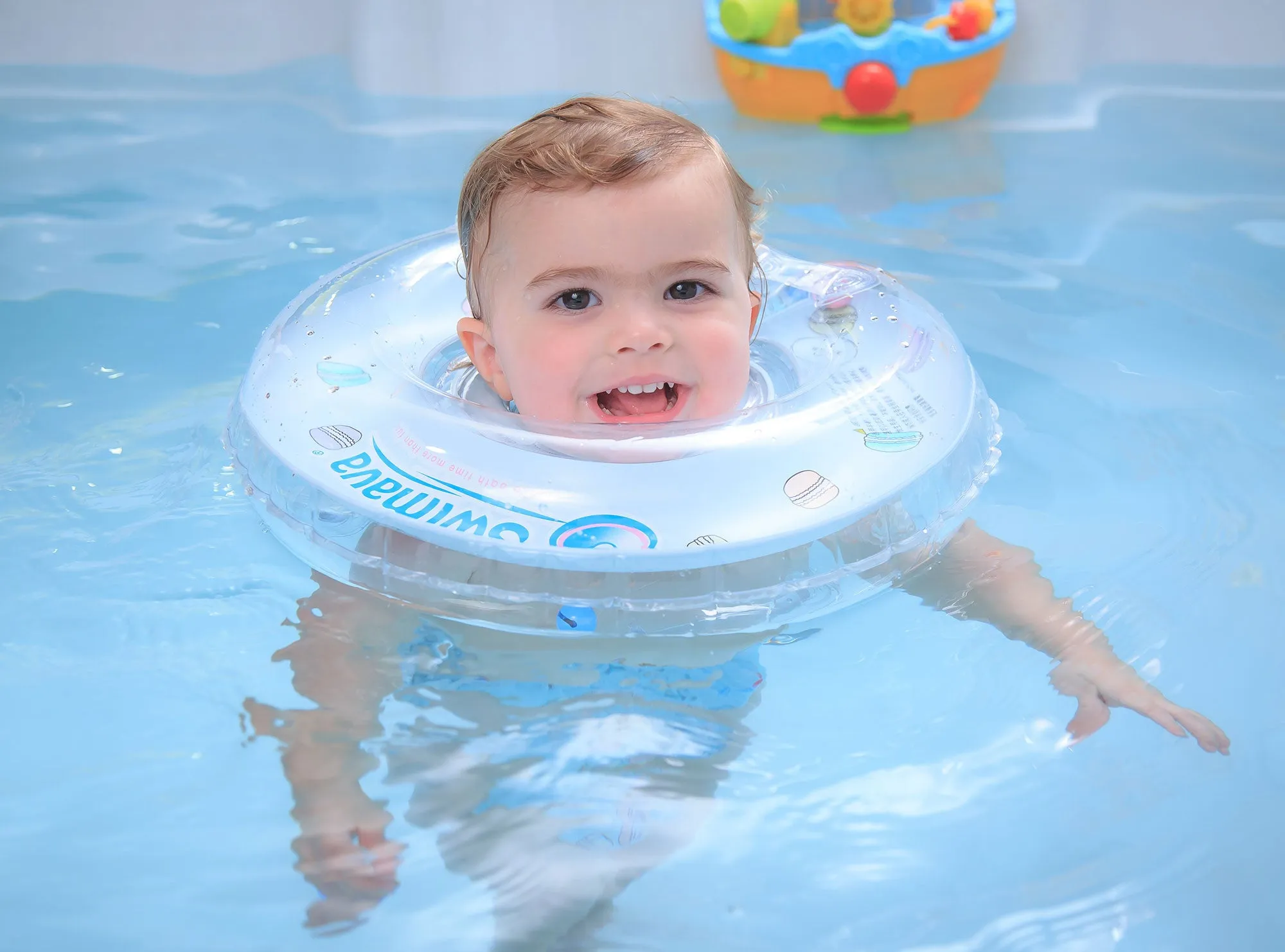 Swimava G1 Starter Baby Neck Float - Macaroons