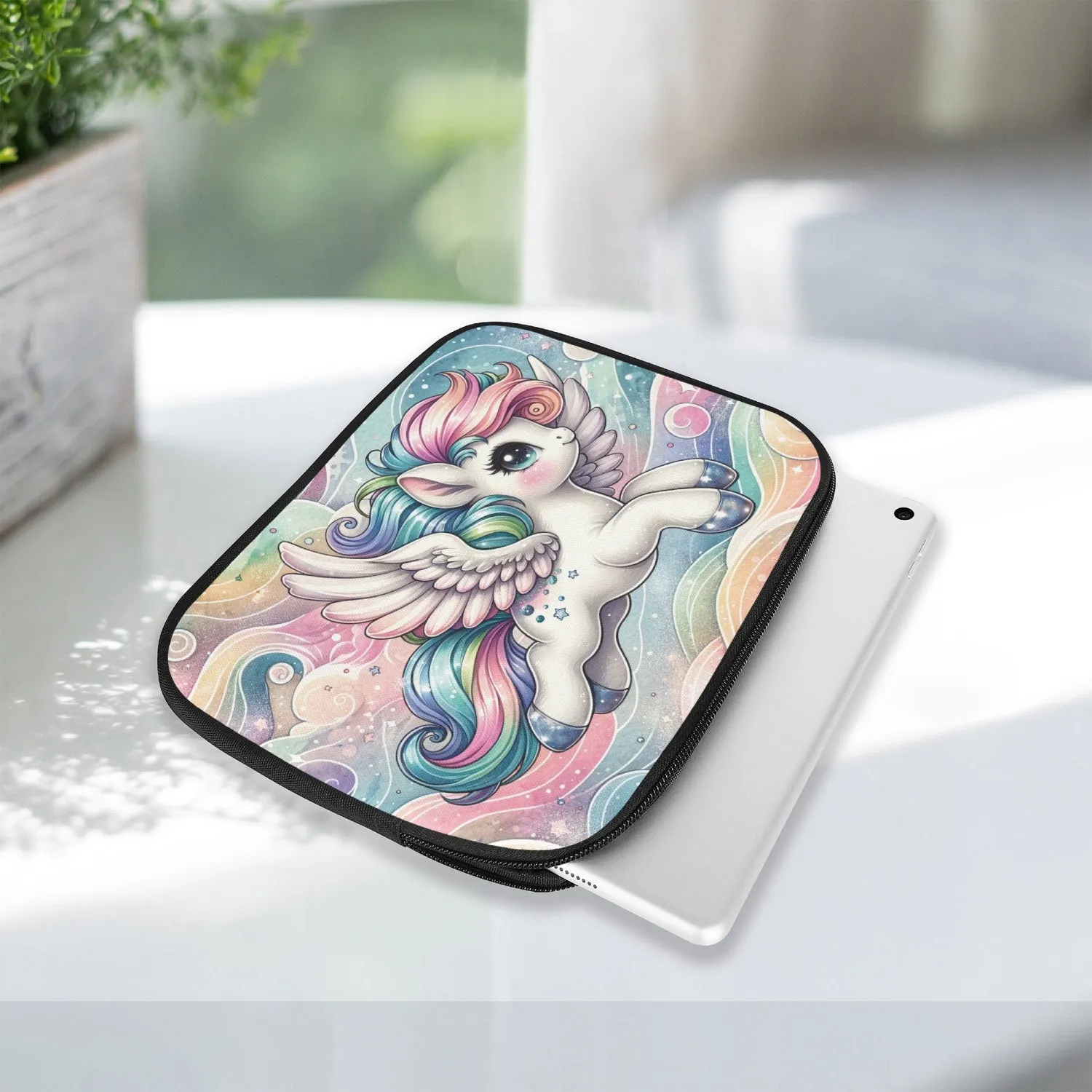 Tablet Sleeve - Rainbow Unicorn, awd-645