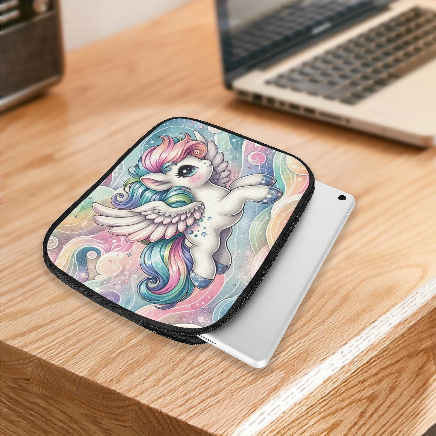 Tablet Sleeve - Rainbow Unicorn, awd-645