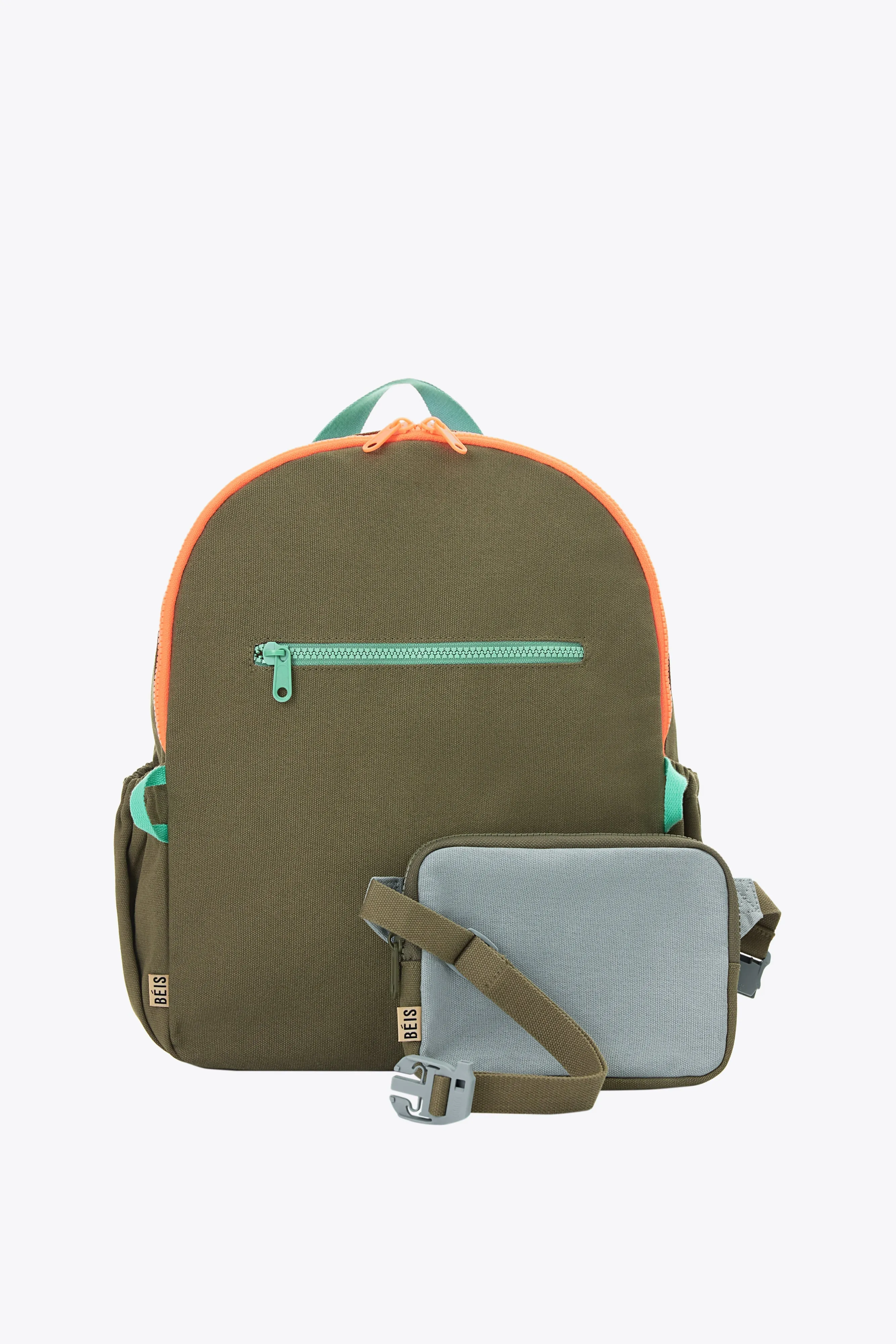 The Kids Backpack in Olive