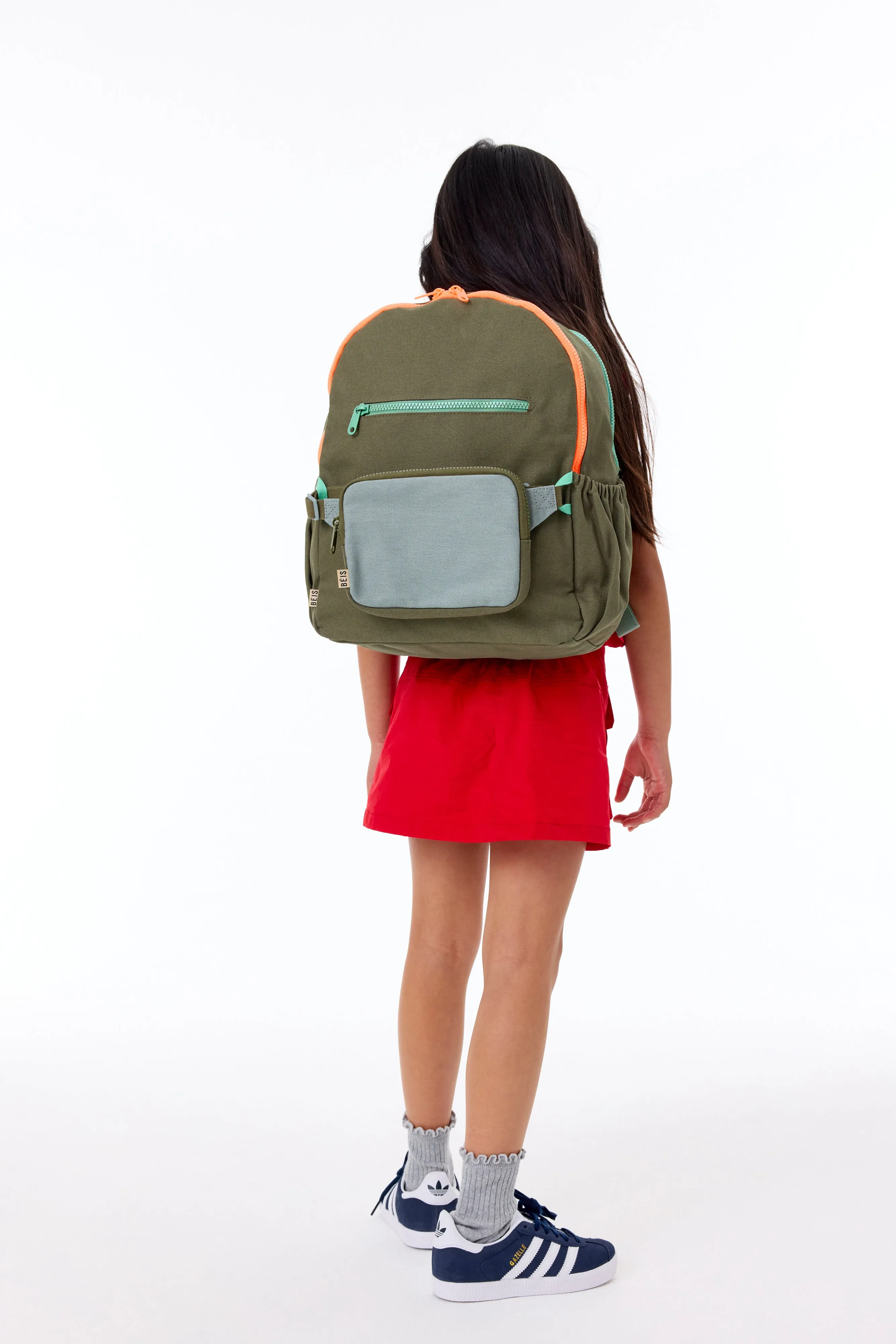 The Kids Backpack in Olive