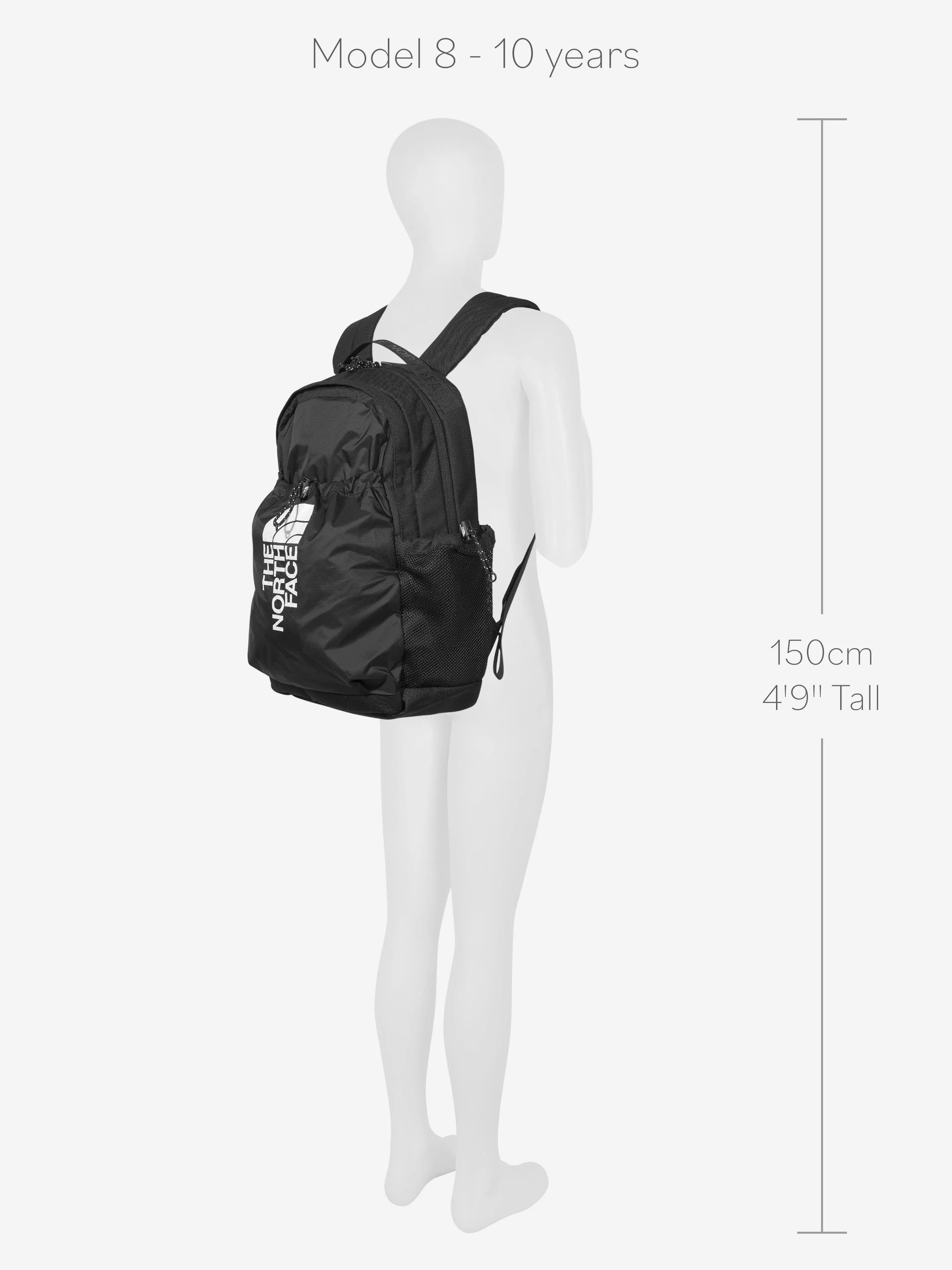 The North Face Kids Bozer Backpack in Black