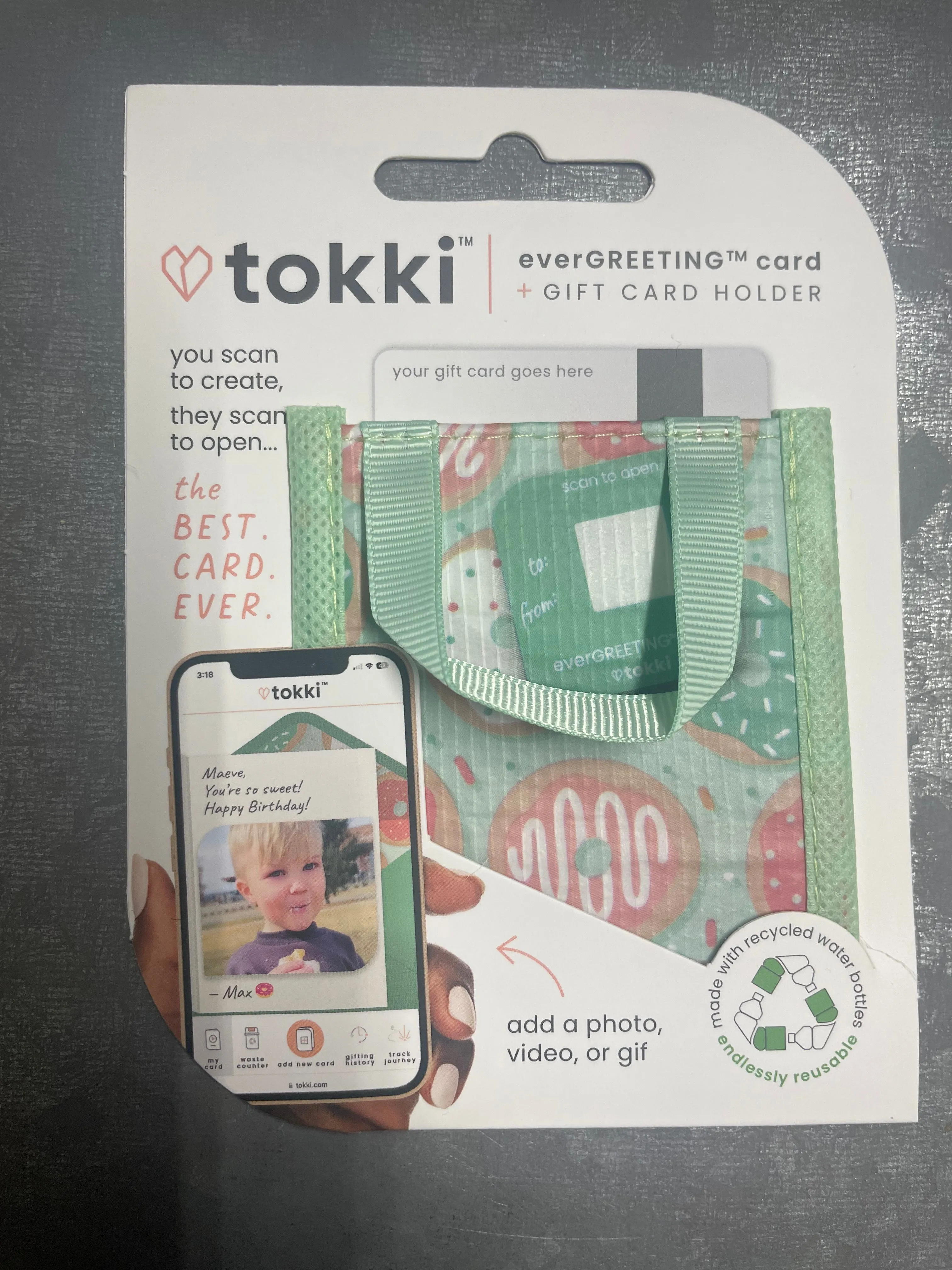 Tokki Reusable Gift Card Bag