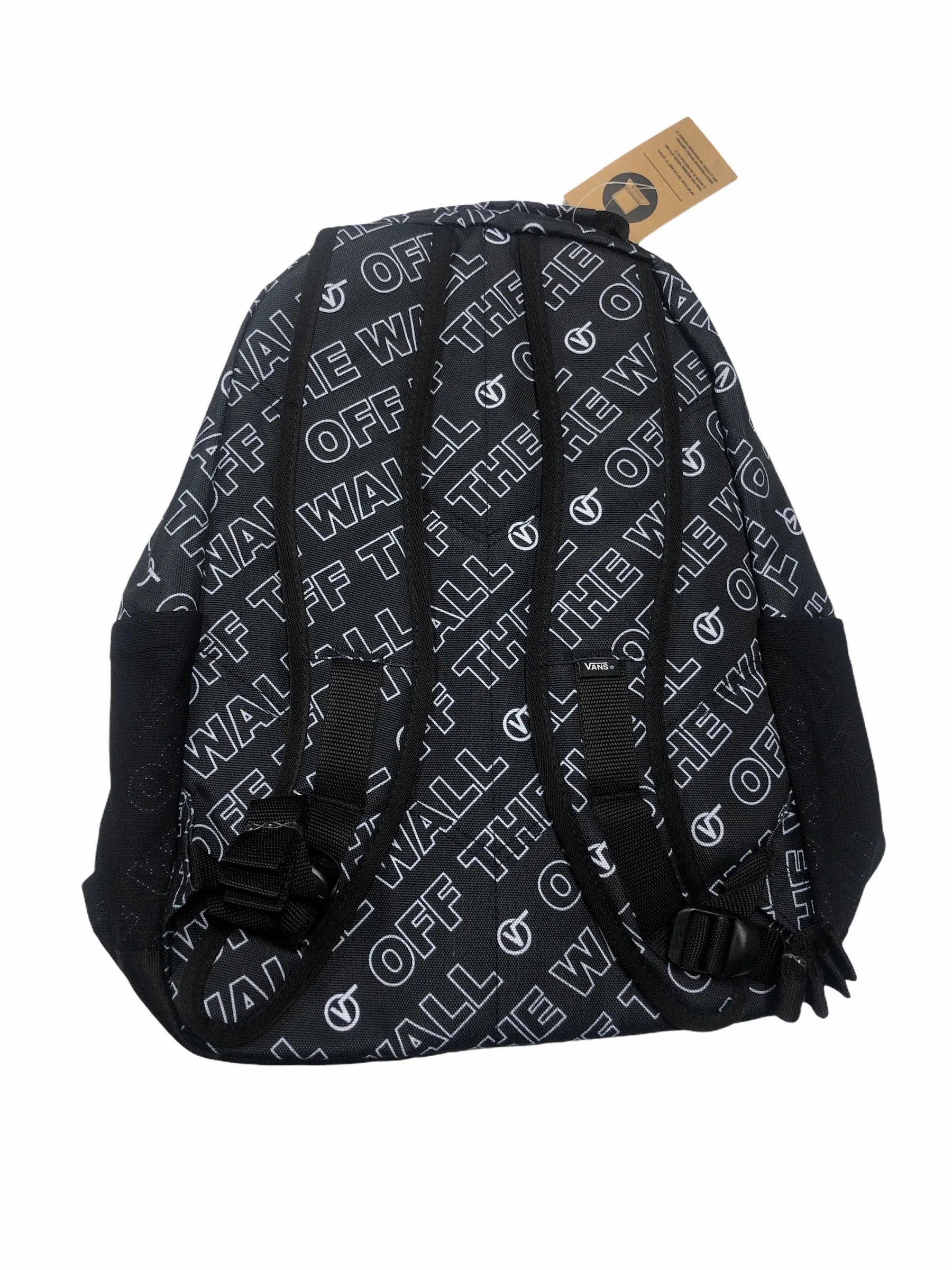 VANS BACKPACK OFF THE WALL BLACK