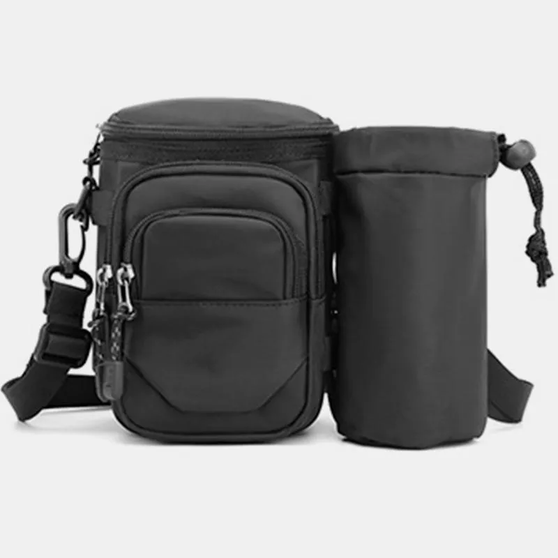 With Water Bottle Bag Sports Outdoor Multifunctional Messenger Bag Waist Bag