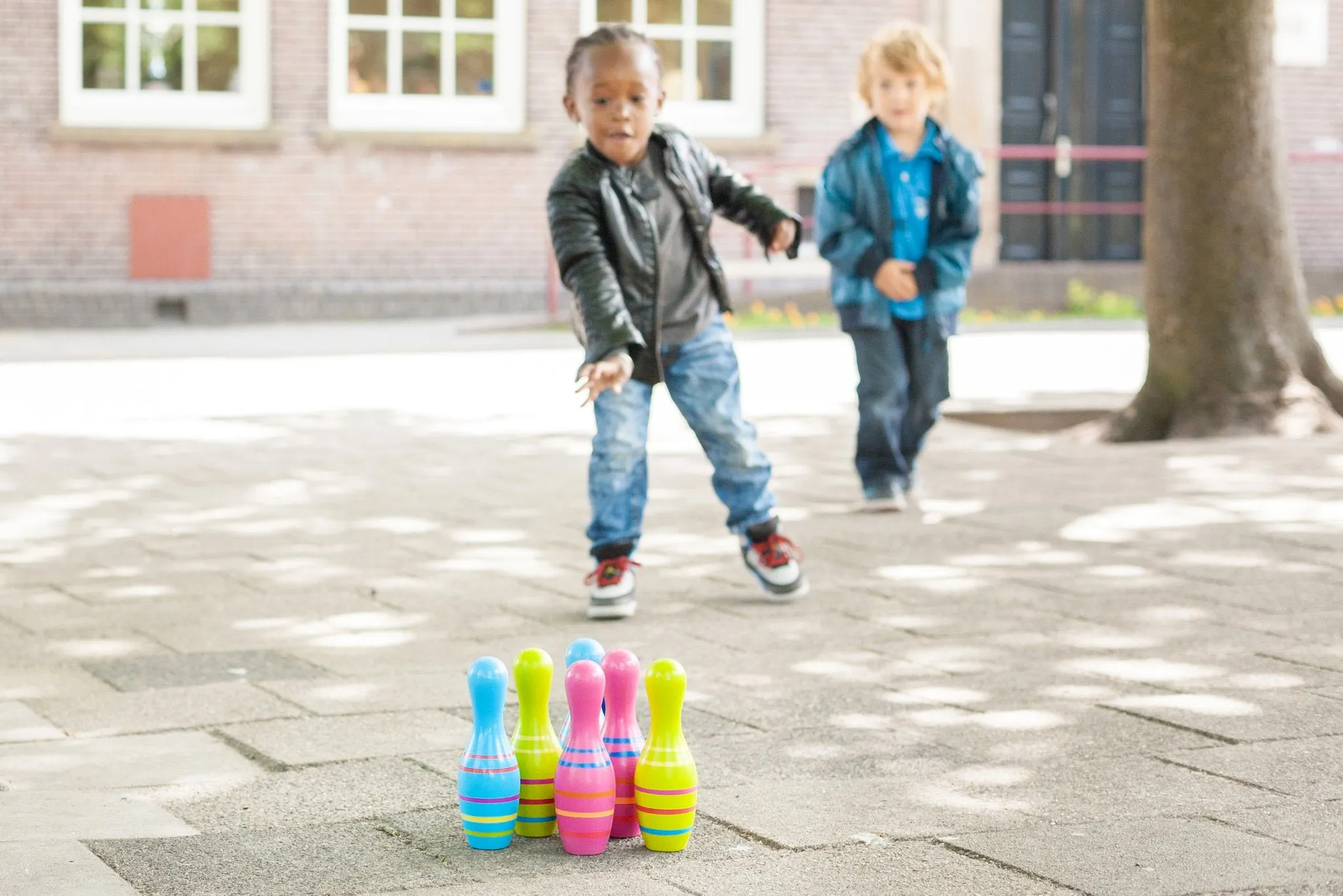 WOODEN BOWLING