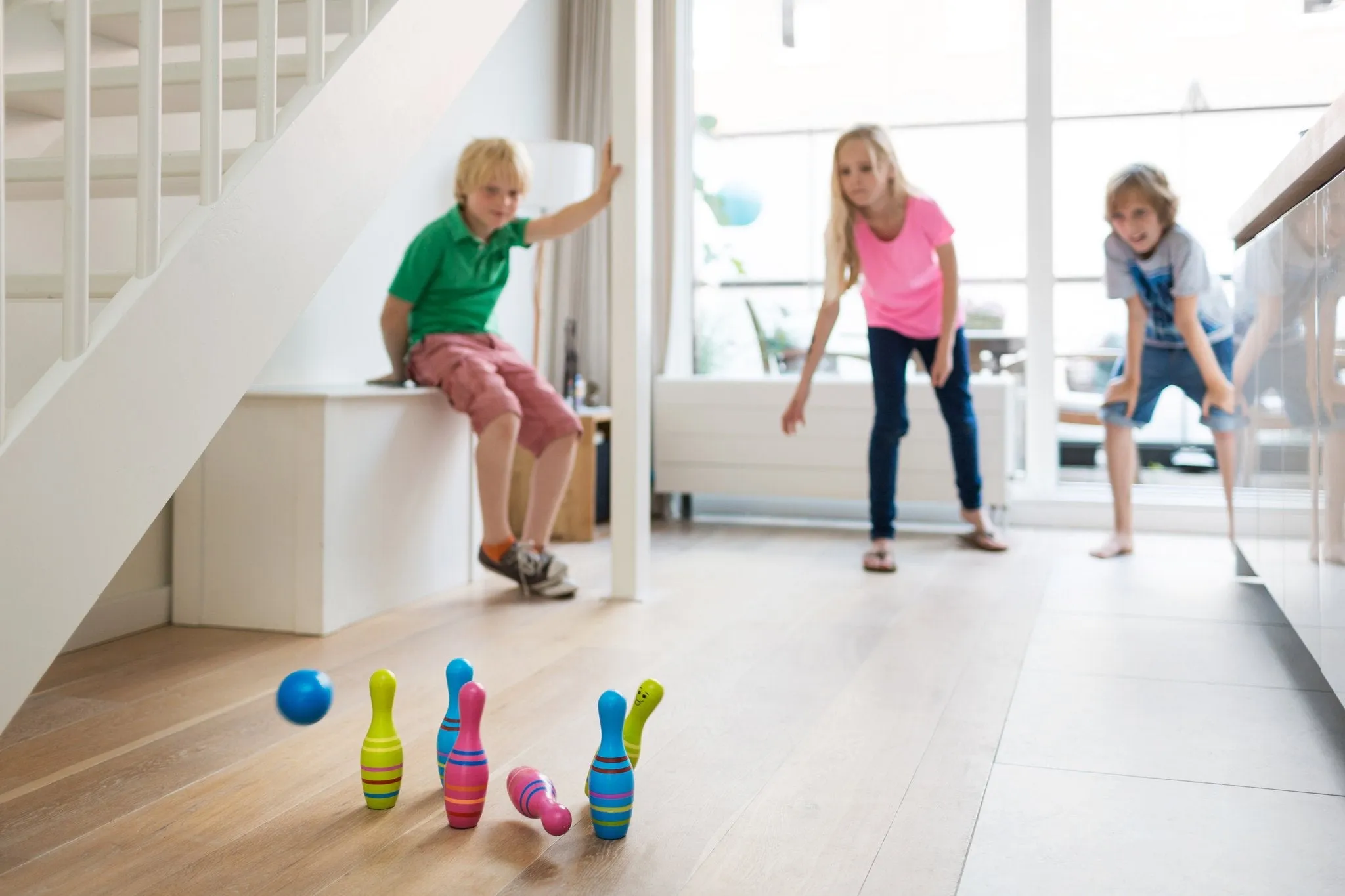 WOODEN BOWLING