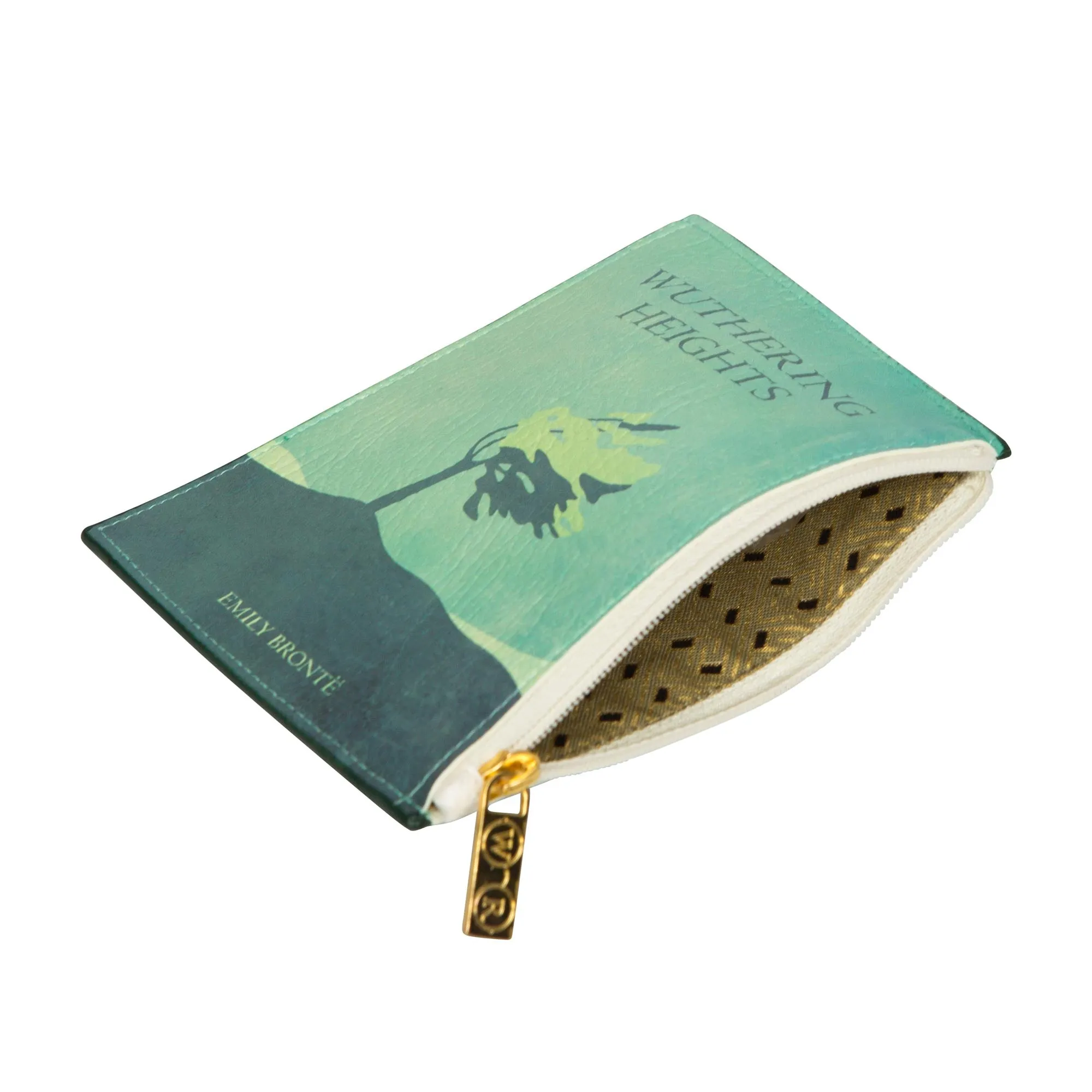 Wuthering Heights Green Coin Purse Card Wallet